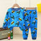 Batman Character Fleece Pajama Suit  Full Sleeves T-Shirt & Trouser 16732